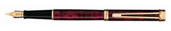  ручки waterman ручка ватерман перьевая в футляре Harmonie Red GT